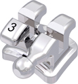 discovery®, Metallbracket mit Häkchen, Zahn 33, +7° Torque, +5° Angulation, Ricketts® – IV. Dim., Universal / Hilgers 18