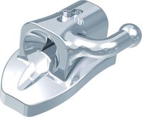 Ortho-Cast M-Series mini, Bukkalröhrchen DB, einfachvierkant, Zahn 17, -14° Torque, 0° Offset, McLaughlin-Bennett-Trevisi** 18