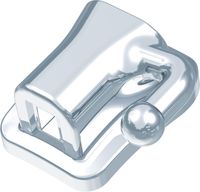 Ortho-Cast M-Series mini, Bukkalröhrchen DB, einfachvierkant, Zahn 47, 0° Torque, 0° Offset, Standard Edgewise 18