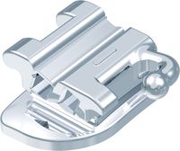 Ortho-Cast M-Series, tube vestibulaire convertible DB, double rectangulaire, dent 46, torque -20°, offset 0°, McLaughlin-Bennett-Trevisi** 22