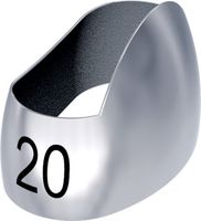 Bague standard, dent 13 / 23, taille 1